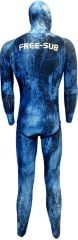Free-Sub Demre Blue 3 MM  Dalış Elbisesi (YAMAMOTO39)