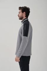 EXUMA ERKEK YARIM FERMUARLI POLAR 2412004 GREY