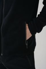 EXUMA ERKEK TAM FERMUARLI POLAR 2312003 010-BLACK