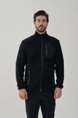 EXUMA ERKEK TAM FERMUARLI POLAR 2312003 010-BLACK