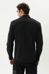 EXUMA UZUN KOLLU GÖMLEK M 010-BLACK