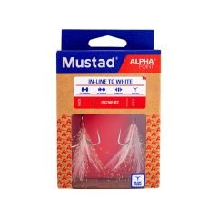 Mustad Alpha Point In-Line TG Üçlü Olta İğnesi ITG76F-WT