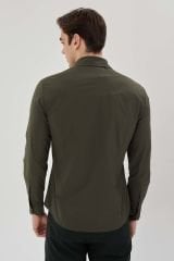 EXUMA UZUN KOLLU GÖMLEK M 801-KHAKI 1417015