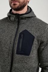 EXUMA FULL ZIP NEW POLAR M 801-KHAKI 2112256