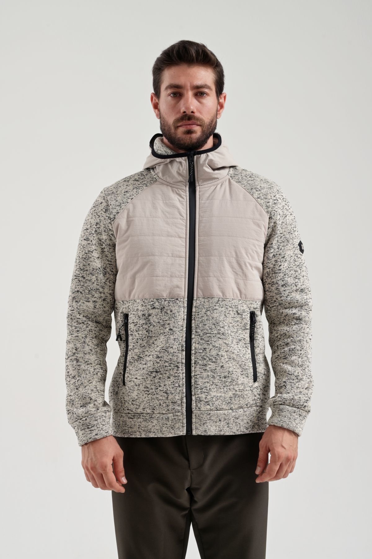 EXUMA ERKEK POLAR SWEAT 2311136 GREYMELANJ