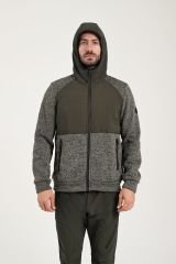EXUMA ERKEK POLAR SWEAT 2311136 801-KHAKI
