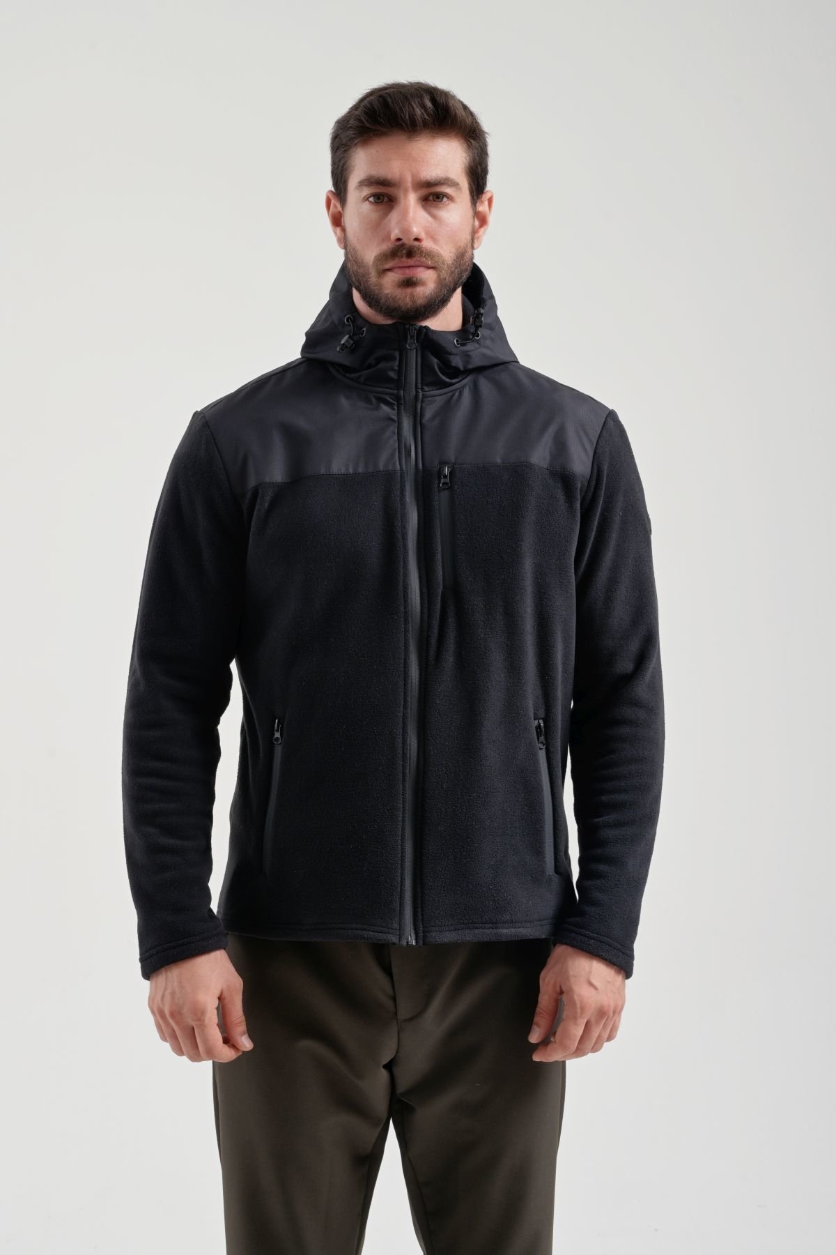 EXUMA FULL ZIP POLAR M 2412005 010-BLACK