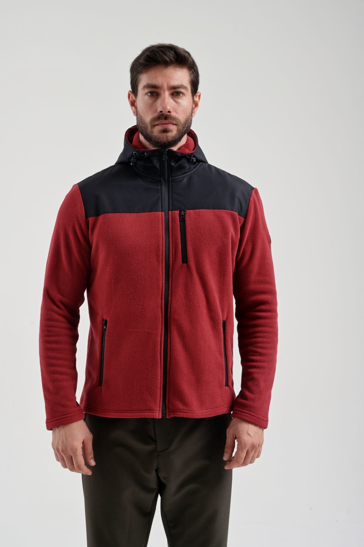 EXUMA FULL ZIP POLAR M 677-BORDEAUX 2412005
