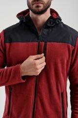 EXUMA FULL ZIP POLAR M 677-BORDEAUX 2412005