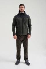 EXUMA FULL ZIP POLAR M 801-KHAKI 2412005