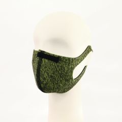 BLACKSPADE Unisex Koruyucu Maske Neon Melanj M