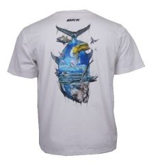 BKK Short Sleeve Casual Shirt White Tişört