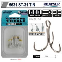 OWNER 5631-079 ST-31  4 OWNER ÜÇLÜ İĞNE