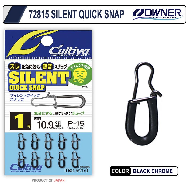 OWNER CULTİVA SESSİZ MAKET BALIK KLİPSİ 72815 NO 1