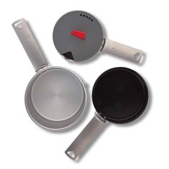 PRIMUS ESSENTIAL TREK POT YEMEK SET GRİ