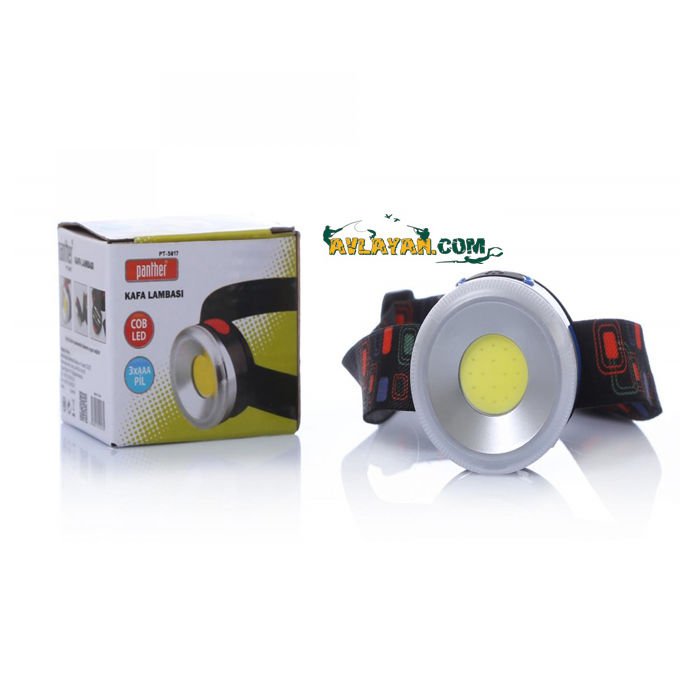 PANTHER PT-5817 3AAA PİLLİ KAFA FENERİ