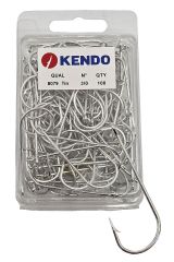 Kendo 8079 Abardeen Tin 3/0 100 Adet Halkalı Olta İğnesi