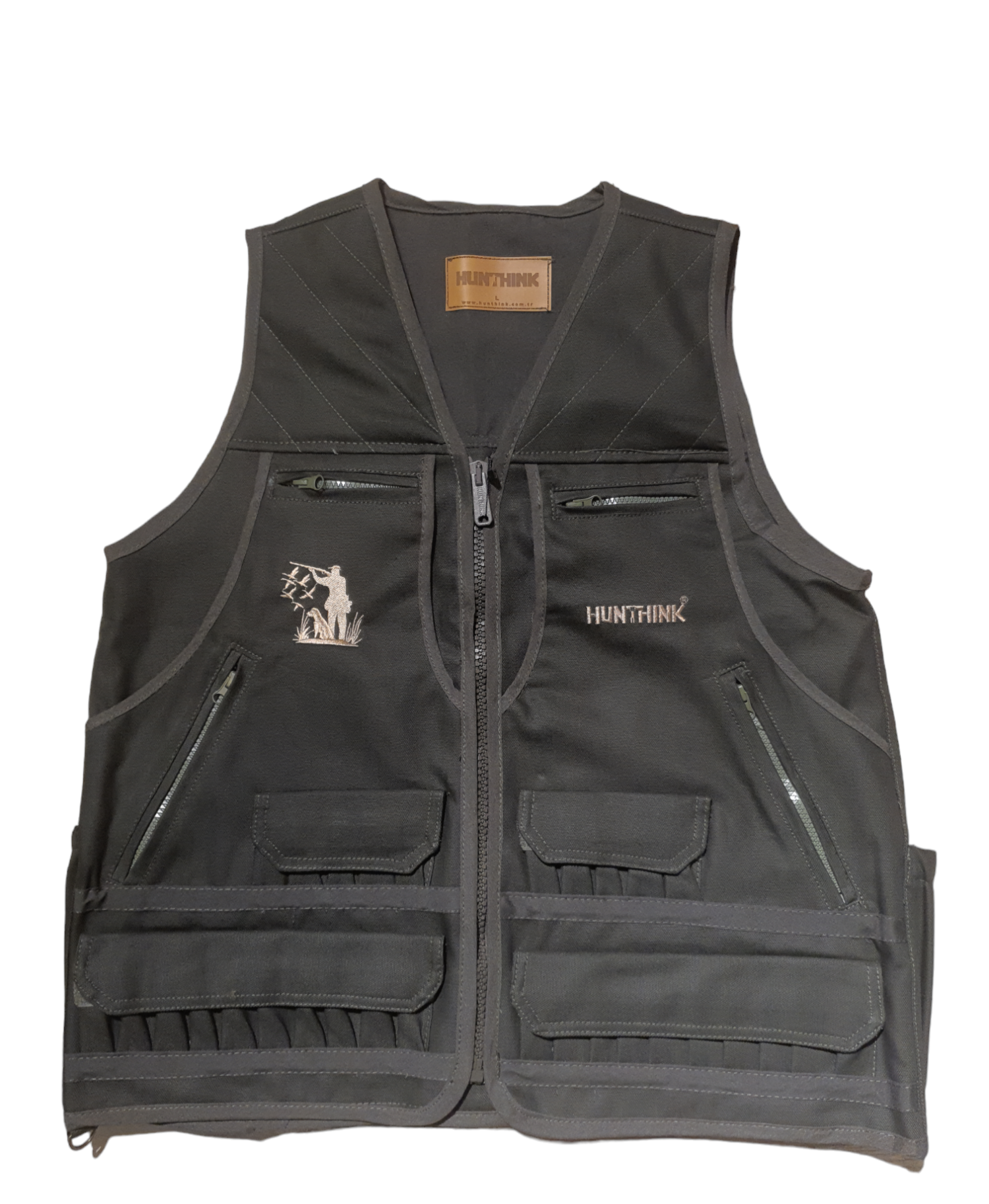 HUNTHINK H01 HAKİ AVCI YELEĞİ