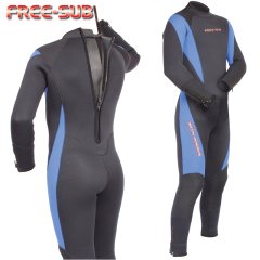 Freesub Diving Tek Parça Dalış Elbisesi 3 mm L