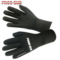 Freesub Diver Pro 3mm Black Neopren Eldiven