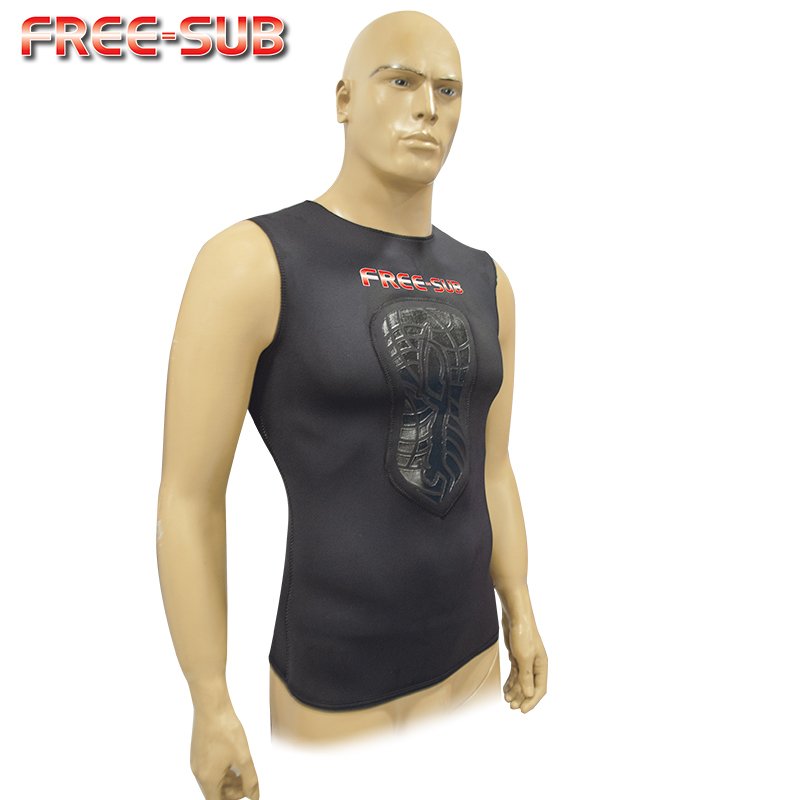 Freesub Göğsü Pedli Smooth Dalış Yeleği 3mm L
