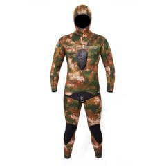 Octopus Brown Lycra 5,5 mm Dalış Elbisesi