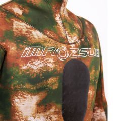 Octopus Brown Lycra 5,5 mm Dalış Elbisesi