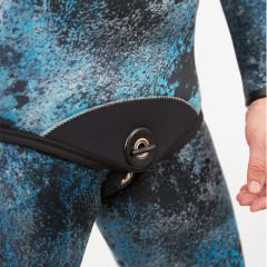 Octopus Blue Lycra 5,5 mm Dalış Elbisesi