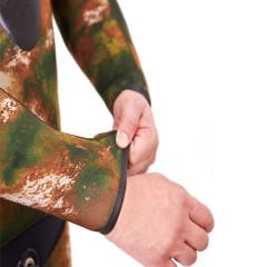 Octopus Brown Lycra 7 mm Dalış Elbisesi