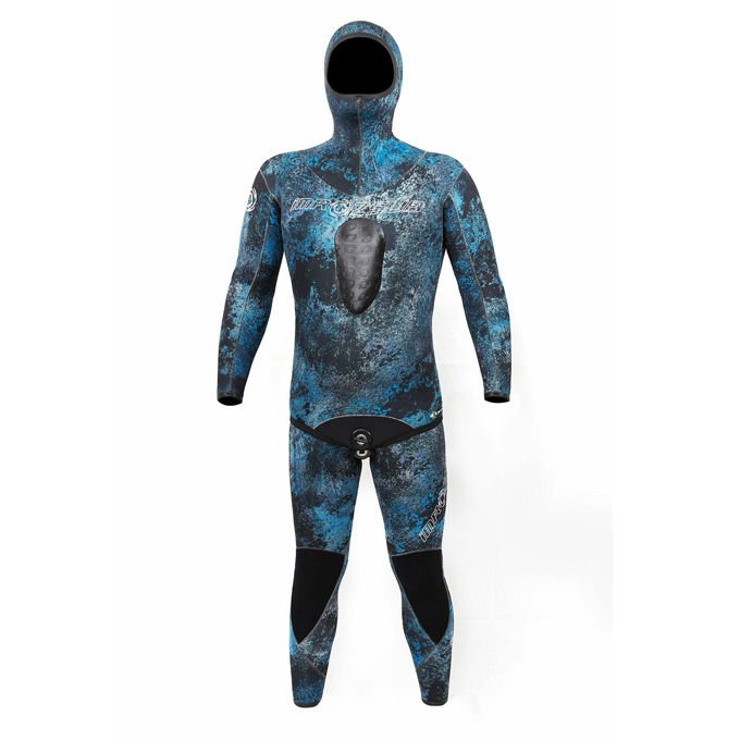 Octopus Blue Lycra 7 mm Dalış Elbisesi