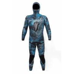 Octopus Blue Lycra 7 mm Dalış Elbisesi