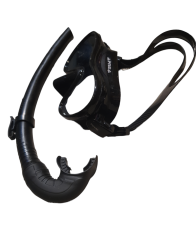 APNEA ROYAL BLACK MASK+SNORKEL SET