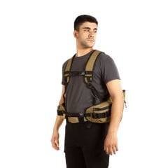 Hunthink VestPack Camel Çantalı Avcı Yeleği
